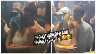 Justin Bieber And Hailey Enjoying After Their Nightclub Show “Wow”