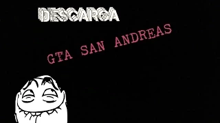 Como Descargar GTA san andreas Portable y en español (sin errores) 2017