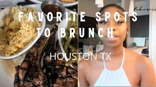 Favorite HOUSTON BRUNCH spots 😋 PART 1