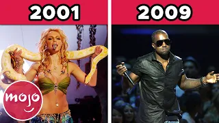 The Most Memorable MTV VMA Moment of Each Year (2000-2009)