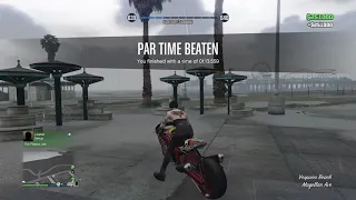 HSW Time Trial (East Vinewood) With Newly Upgraded Hakuchou Drag - $250,000 in 1 Minute