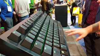Razer CES 2018 Mega Sized Keyboard