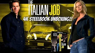 The Italian Job 4K Steelbook unboxing!!