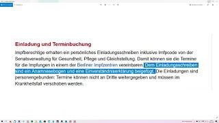 Bleib Gesund..Impftermin für Coronaschutz ,"nur" einen Doppelseitigen Brief ✉ bekommen doch was nun?