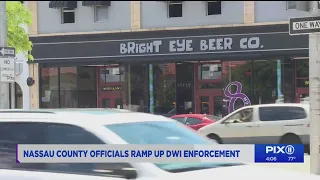 Nassau County officials ramp up DWI enforcement