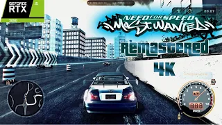 Need For Speed Most Wanted REMASTERED  2021 4K ULTRA GRAPHICS