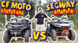 SEGWAY SNARLER 600 сравнение с CF MOTO CFORCE 600+ ОТЗЫВ ВЛАДЕЛЬЦА после  4 300 км  пробега.