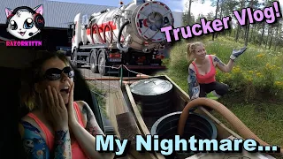 Trucker Cassie - Little Tanker Truck Vlog!