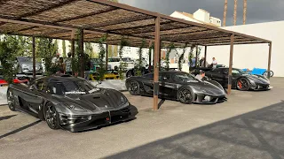 Little look at the Koenigsegg at the supercar owners circle Spain event!!