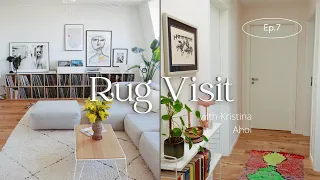 Rug Visits: Colorful Nordic Style at Kristina Ahoi's Home | Apartment Tour