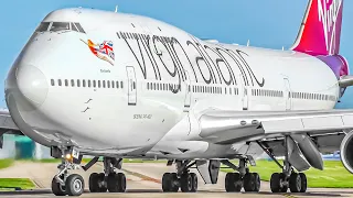 300 PLANES in 3 HOURS ! 🇬🇧 Manchester Airport Plane Spotting | Close Up Airplane Takeoffs & Landings