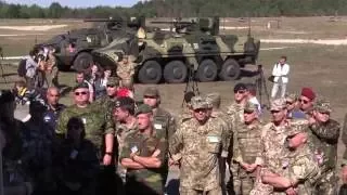 Інспекторам ОБСЄ показали новинки українського ВПК