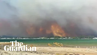 Bushfires bring destruction to NSW south coast communities