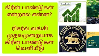 RBI Sovereign Green Bonds| India| Rs.16000 Cr|Union Budget 2022-23.#green #currentaffairs #govtjobs
