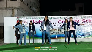 AKSHARA CONCEPT SCHOOL TANDUR FAREWELL DANCE BY 9th class students