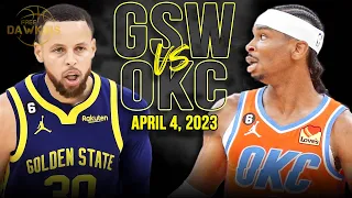 Golden State Warriors vs OKC Thunder Full Game Highlights | April 4, 2023 | FreeDawkins