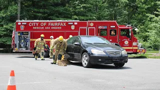 Fire Department Wreck Extraction Demonstration