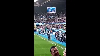 Ambiance du stade de la Meinau RCS-AJ AUXERRE