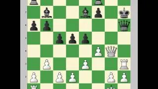 Chess Tactics: Double Bishop Sacrifice: Lasker vs Bauer