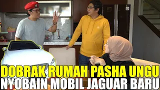 DOBRAK RUMAH PASHA UNGU DENGERIN LAGU VIRAL.. PUNYA MOBIL JAGUAR BARU KEREN BANGET