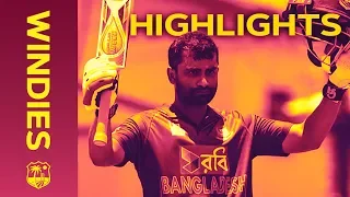 Tamim Hits Hundred In High Scoring Finale - Windies v Bangladesh 3rd ODI 2018 | Extended Highlights