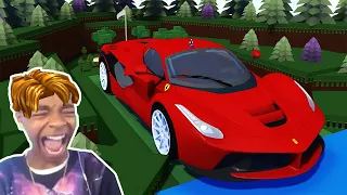 Roblox BUILD A BOAT Funny Moments Memes (FERRARI)