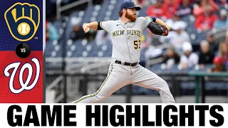 Brewers vs. Nationals Game Highlights (5/30/21) | MLB Highlights