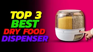 Top 3 best food dispenser | best food storage container | best airtight food storage containers