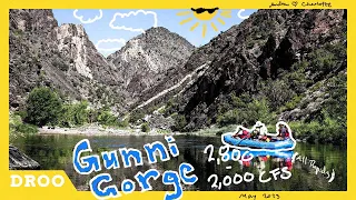 Gunnison Gorge May 2023, 2,800 - 2,000 CFS (all rapids)