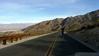 BOMBING the Hill into Death Valley!!!