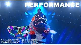 Piranha sings “How Am I Supposed To Live Without You” by Michael Bolton | The Masked Singer UK | S5