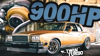 900WHP Monte Carlo STREET PULLS "Twin Turbo Tire Slayer” (Self Built Monster G-Body!)