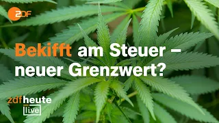 Cannabis-Legalisierung: Lauterbach und Toxikologe zu Kiffen am Steuer | ZDFheute live