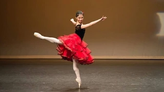 Janis Liu - Don Quixote Act 1 Kitri Variation at YLC IBC