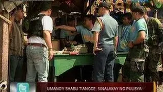 24 Oras: Umano'y shabu tiangge, sinalakay ng pulisya (Biñan, Laguna)