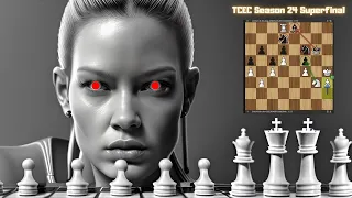 A Zugzwang NEVER Seen Before! | Stockfish vs Leela C Zero | TCEC Season 24 Superfinal | Czech Benoni