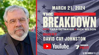 TRUMP IS BROKE. NY AG JAMES PREPARES TO SEIZE TRUMP ASSETS. SPECIAL GUEST DAVID CAY JOHNSTON