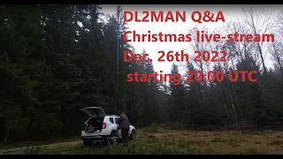 DL2MAN - Q&A Christmas live-stream