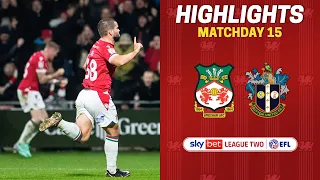 HIGHLIGHTS | Wrexham AFC vs Sutton United