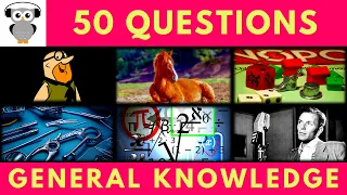 General Knowledge Quiz Trivia #139 | Flintstone's Boss, Young Horse, Monopoly Street, Tympanoplasty