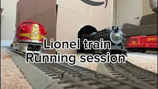 Lionel Train Running Session