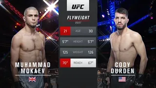 UFC London: Mokaev vs. Durden (Full Fight Highlights)