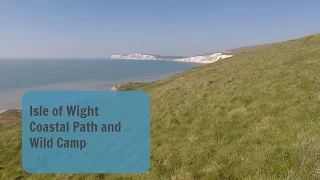 Isle of Wight Coastal Path and wild camp mini vlog