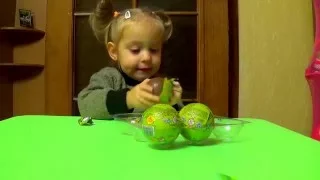 Распаковка яиц с сюрпризами чупа чупс юху Unpacking eggs with surprises Chupa Chups Yoo Hoo