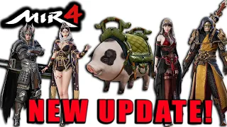 MIR4 - NEW UPDATE! Hidden Valley Capture!  Clan Wars!  NEW OUTFITS! Bug Fixes.  PATCH NOTES REVIEW!