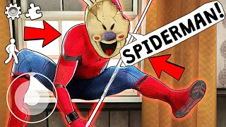 ULTRA SPIDER | Funny moments in Ice Scream Chapter 3 || Experiments with Rod Episode