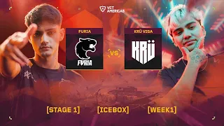 FURIA vs KRÜ Visa - VCT Americas Stage 1 - W1D3 - Map 2