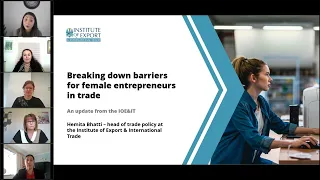 Breaking down barriers for female entrepreneurs in trade