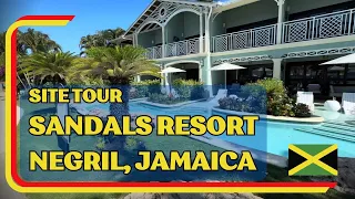 Sandals Negril Resort, Jamaica. Complete site tour #travel #allinclusive