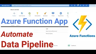Azure Function App to Automate Data Ingestion Pipeline